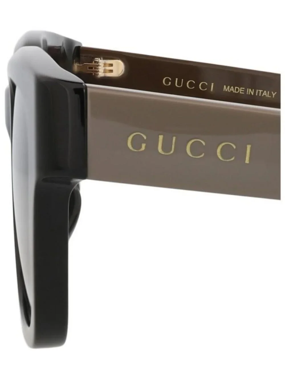 New Gucci Mens Square/Rectangle Black Green Brown Fashion Designer Sunglasses